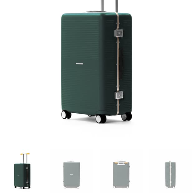 로우로우 R TRUNK 933 FRAME 29인치(88L)딥그린 새제품