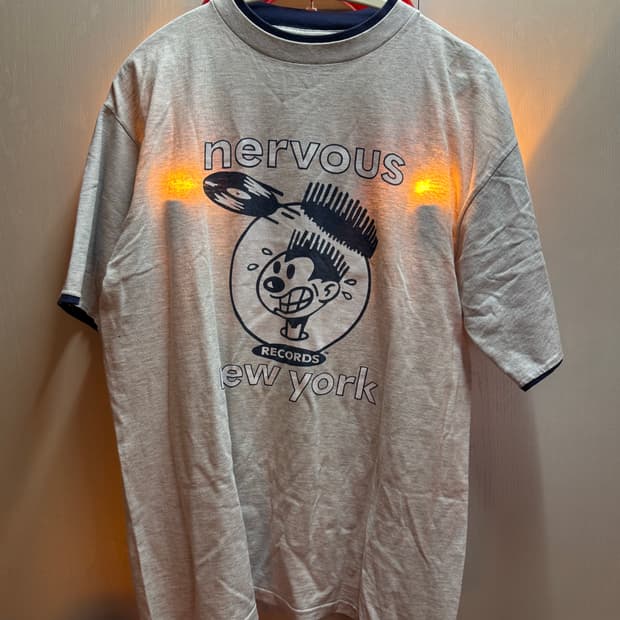 90s nervous records tshirt