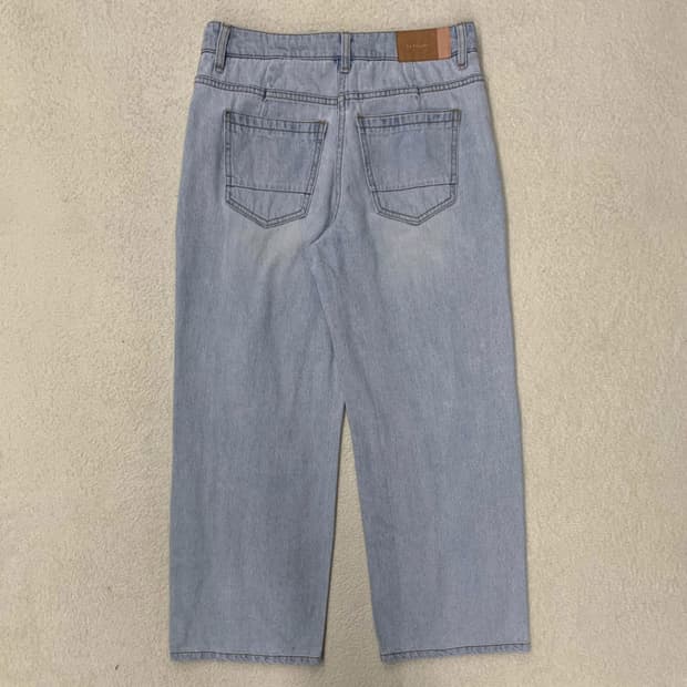 [25,29] 한섬 SJSJ 와이드 스트레이트핏 데님팬츠