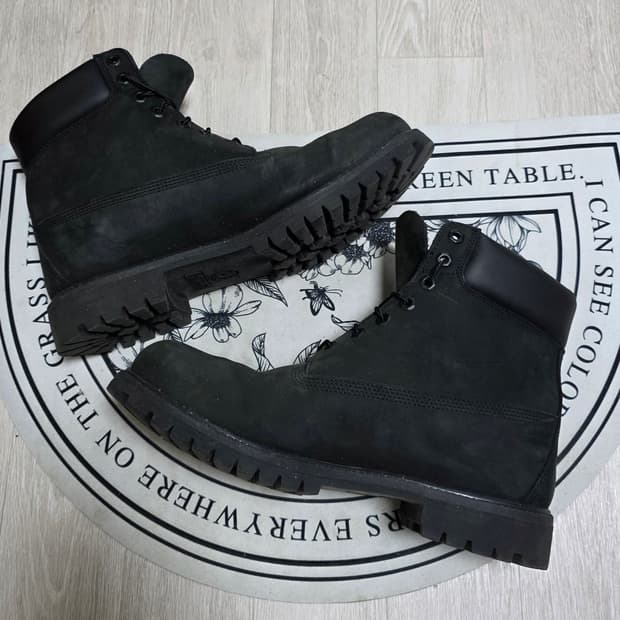 (사이즈300)팀버랜드 6인치 워터프루프 프리미엄 블랙부츠