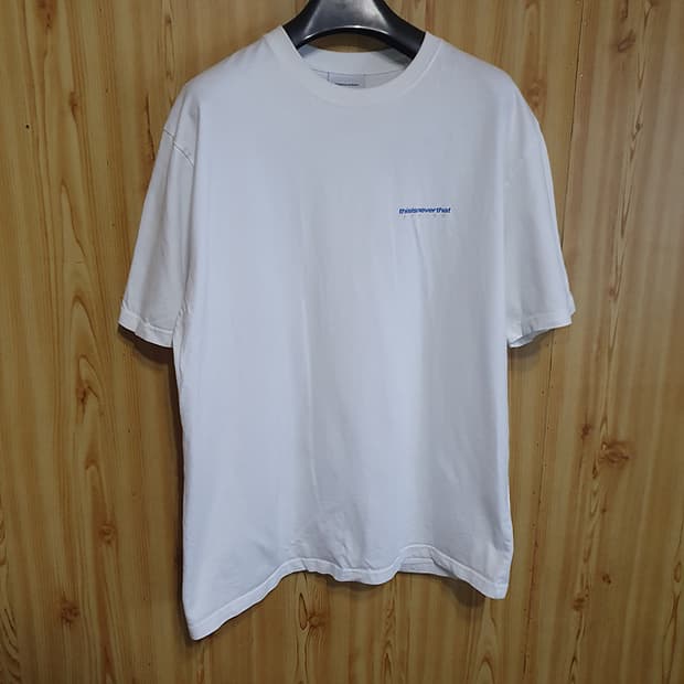 디스이즈네버댓 흰색 반팔 티셔츠XL