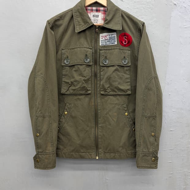 리바이스 앵커 와펜 미 해군 필드자켓