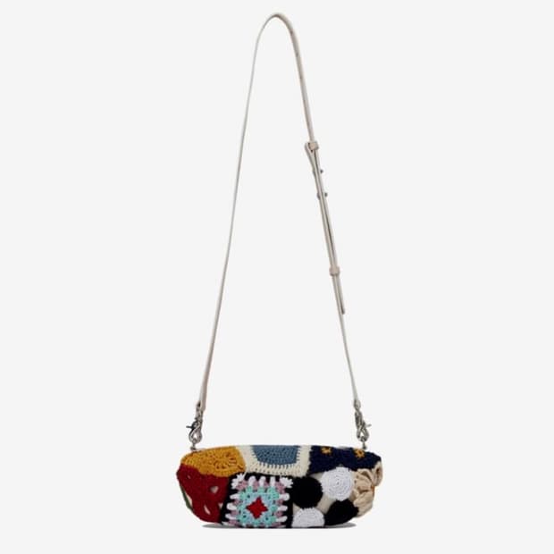 더뮤지엄비지터 니트백