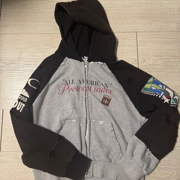 PROTOCOL INDEX RECONSTRUTED HOODIE