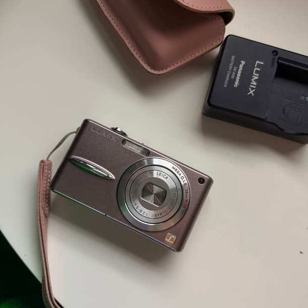 파나소닉 루믹스 DMC-FX30 핑크 디카