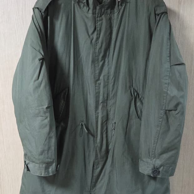 (착샷) 밀텍 m51 피쉬테일 개파카 야상