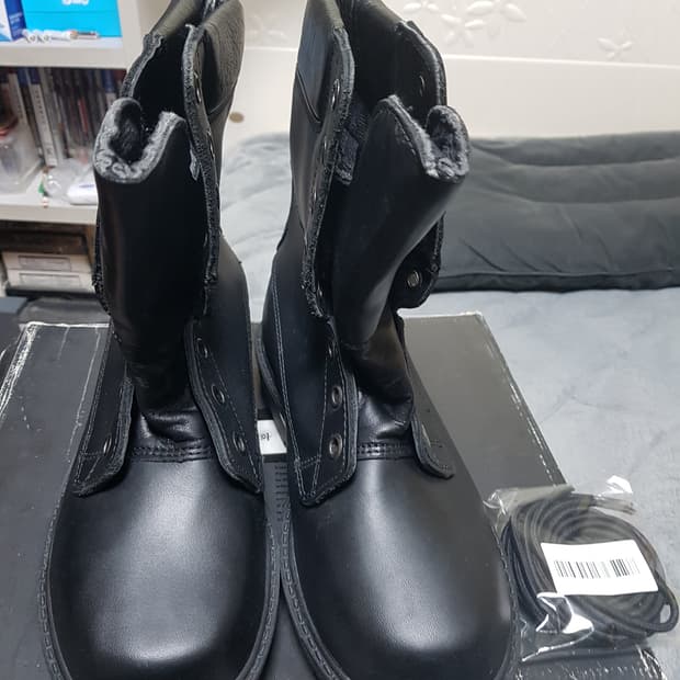 한국군 구형 동계용 방한화 전투화 군화 255~260 판매