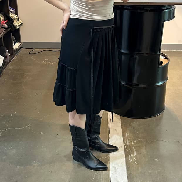 Sonia rykiel 스트랩 미디 스커트