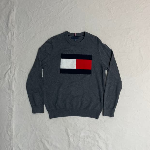 타미힐피거 니트 