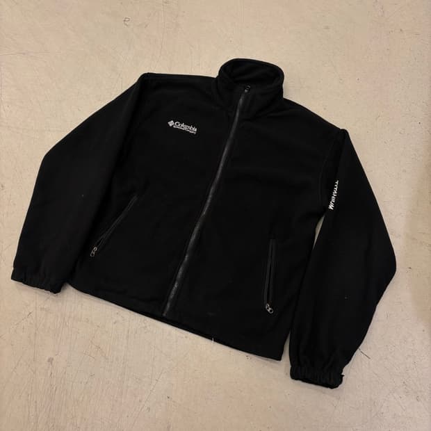컬럼비아 티타늄 플리스 블랙 자켓