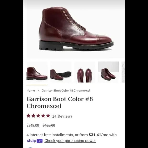 거의새상품) 그랜트스톤 개리슨부츠 9.5eee 발볼러추천