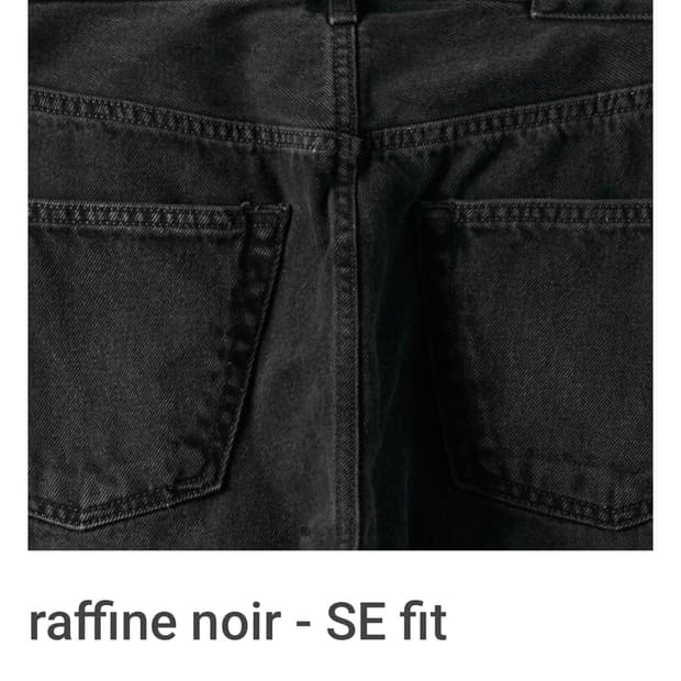 mer noir SE fit 30size