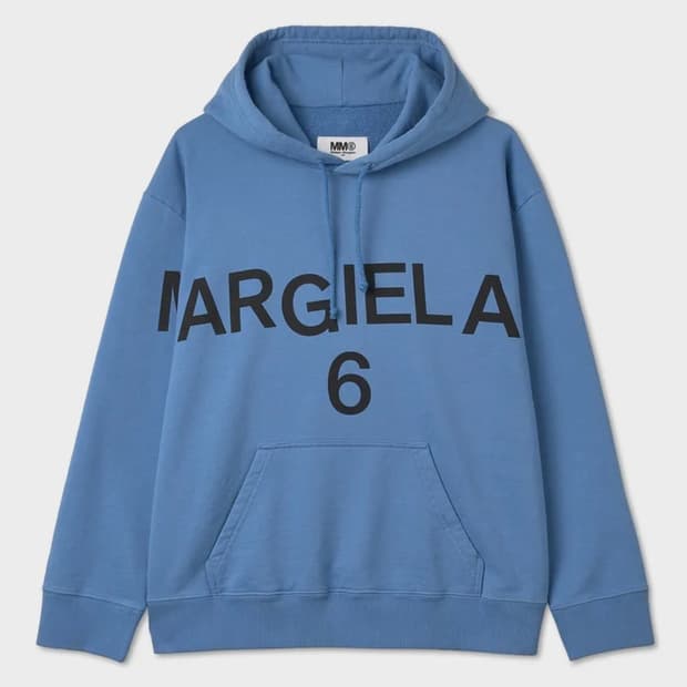 마르지엘라 mm6 로고 후드