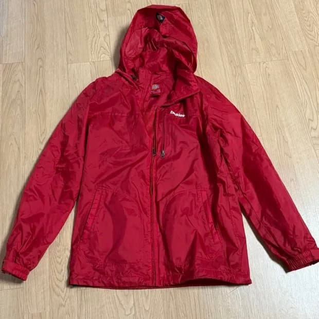 딕키즈 레드 바람막이