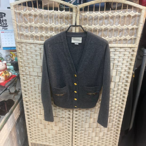 44-55/20fw 정품 구찌 캐시미어 가디건 팝니다