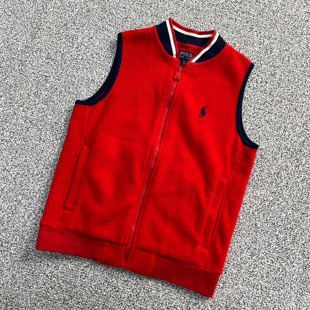 S 폴로랄프로렌 키즈 플리스 조끼 0326M