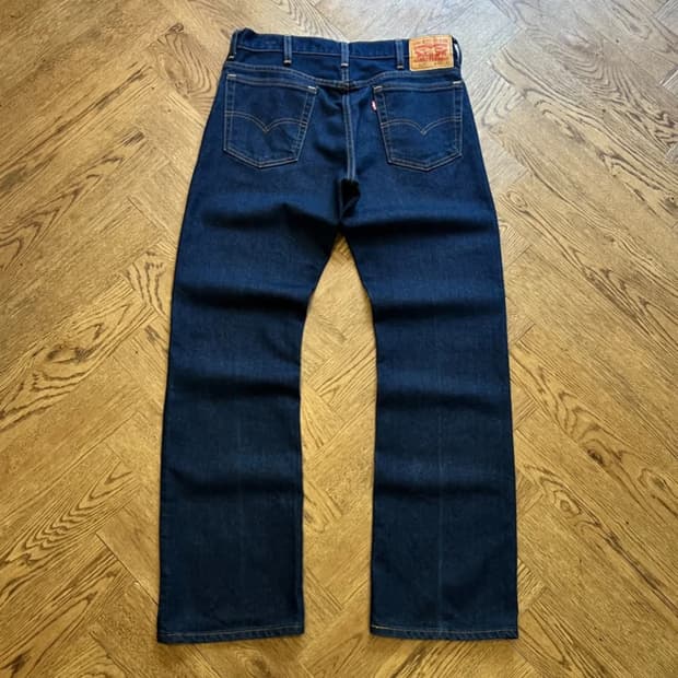 [33] 리바이스 517 플레어핏 진청 데님 팬츠