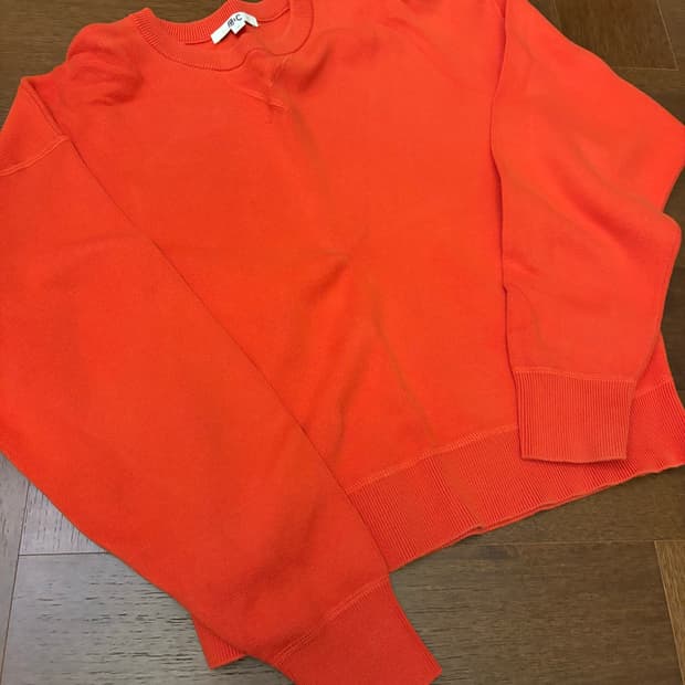 유니클로c 면니트 맨투맨