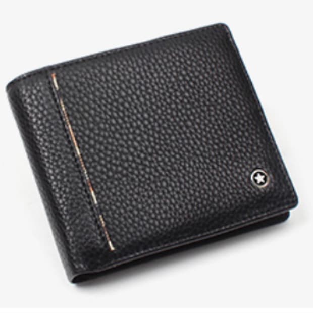 [블루마운트]심플 남성 반지갑 판매