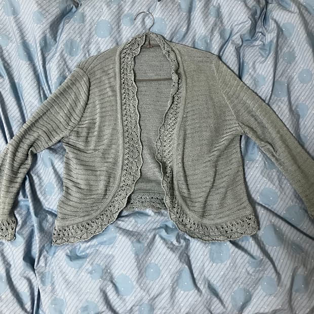 Skyblue cardigan