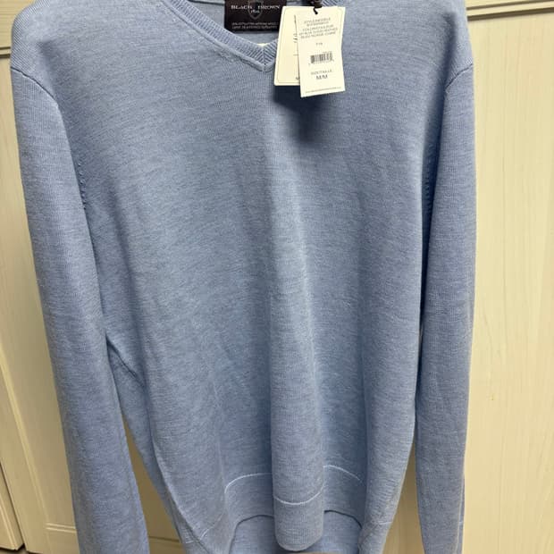 Black Brown 1826 남성 V넥 니트 M 새상품