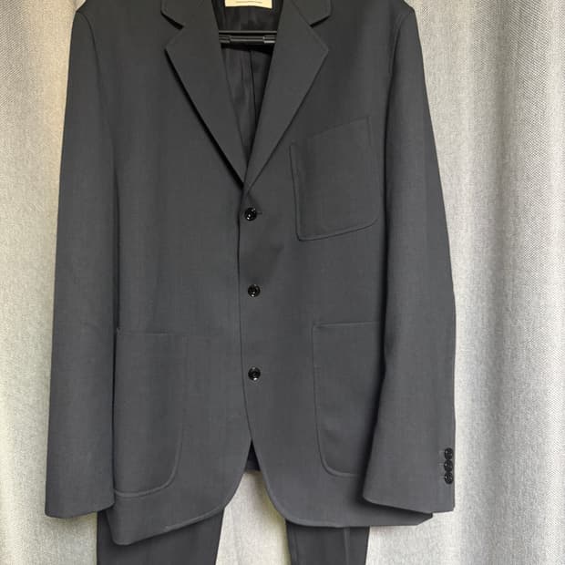 포터리 파인울 스포츠 셋업 다크그레이 자켓 4 / 팬츠 3