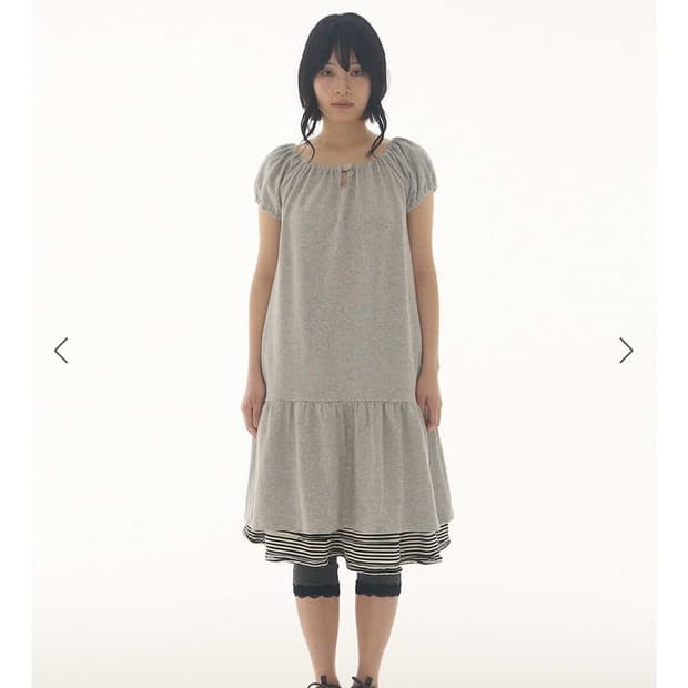 Expired girl MELLOW DRESS MELANGE GREY