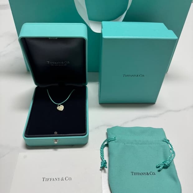 티파니 하트 태그 브레이슬릿