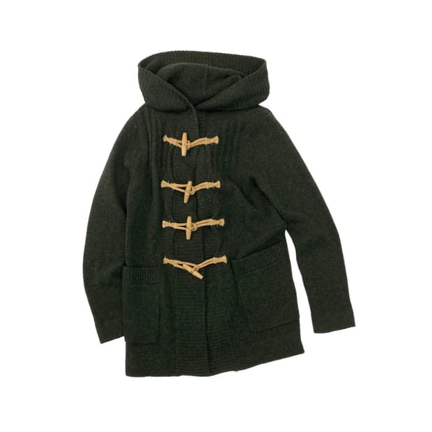 Coen lambs wool toggle cardigan