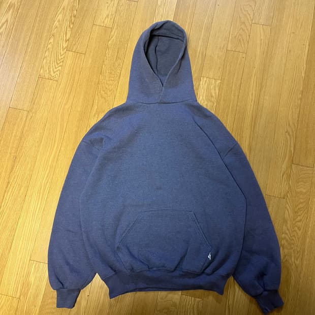 [XL] 90s 빈티지 러셀 후드 그레이 퍼플