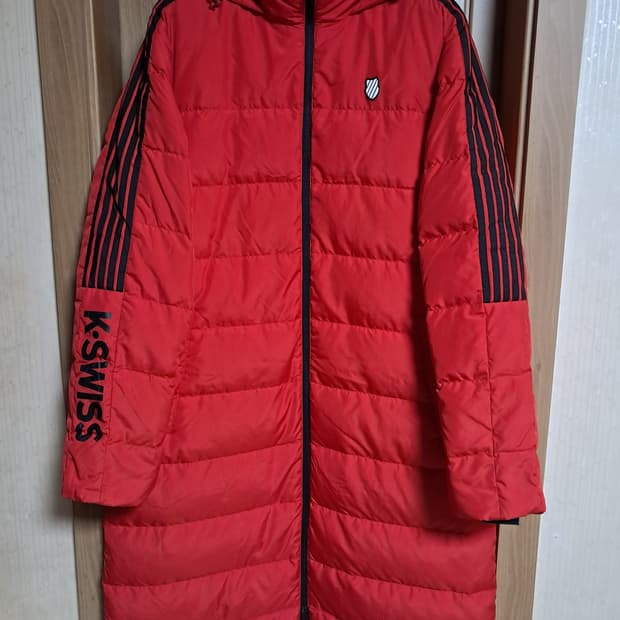 케이스위스 롱패딩 남성L