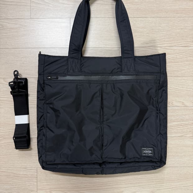 요시다 포터 2way 탱커 헬맷백 블랙