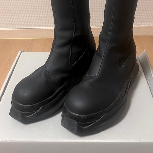 [42] 릭오웬스 앱스트랙트 첼시 부츠