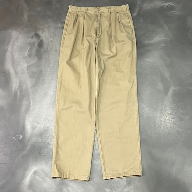  폴로랄프로렌 베이지 투턱 치노팬츠 y15464