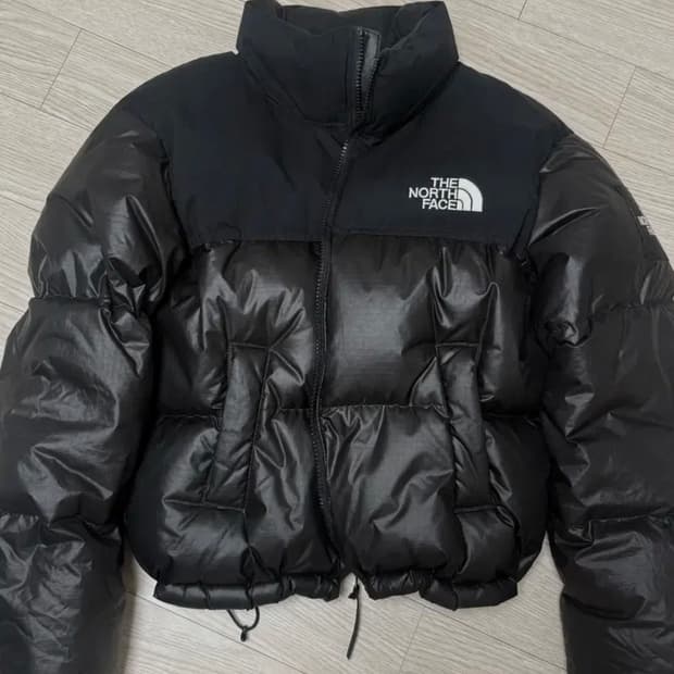 (W) 노스페이스 화이트 라벨 노벨티 눕시 다운 자켓 블랙 S