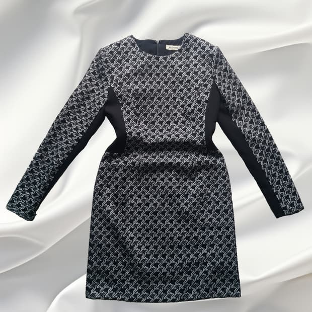 매긴 McGINN 하운드투스 배색 원피스