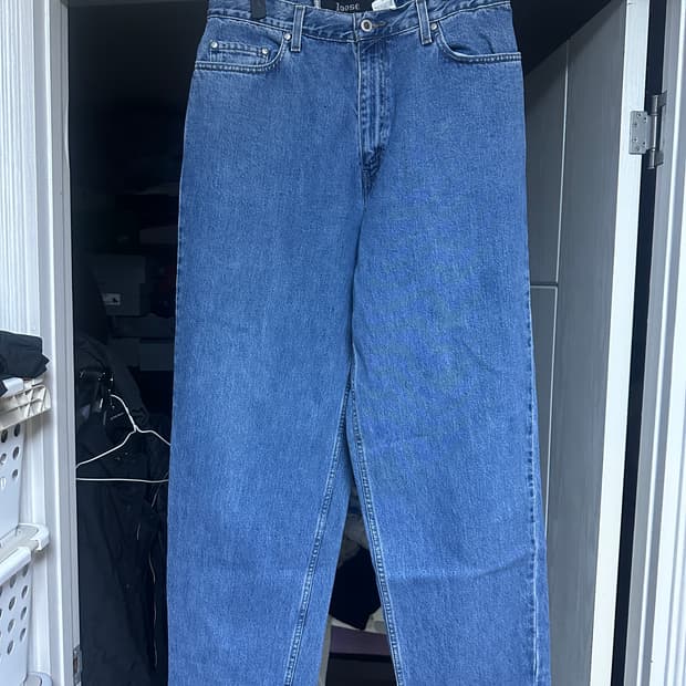 [34X32] 90s 빈티지 리바이스 실버탭 루즈 중청