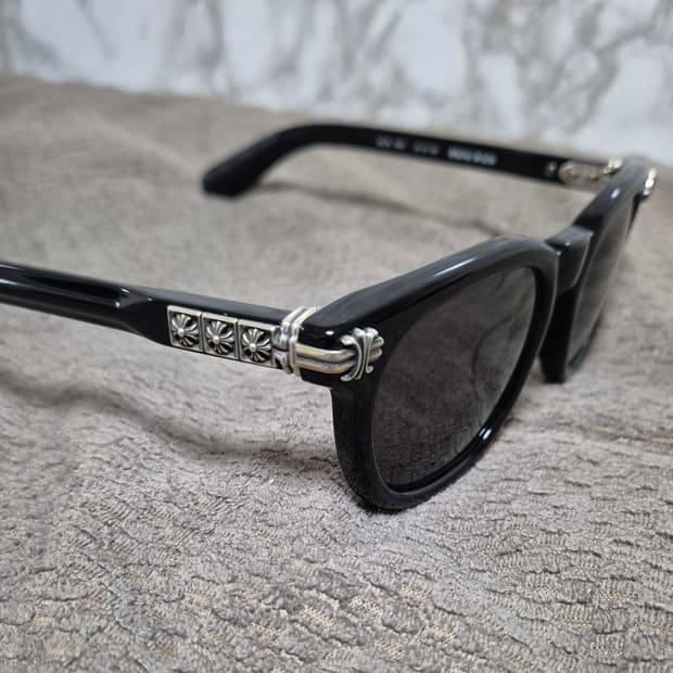 크롬하츠 스모크쇼 블랙&실버 선글라스/안경