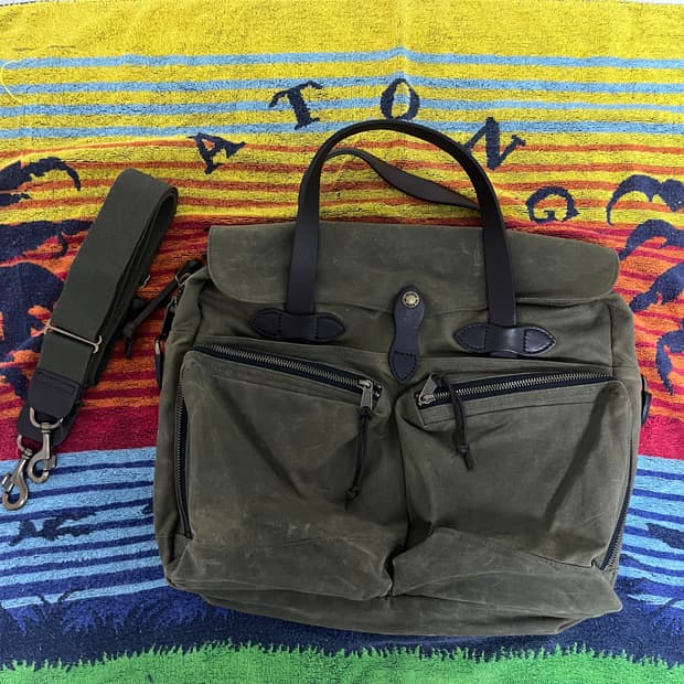 필슨 24 hours 틴 클로스 브리프케이스