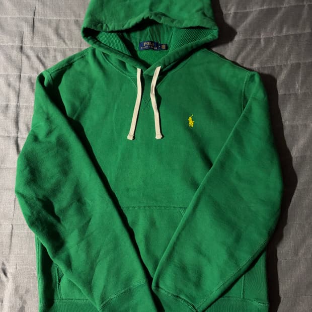 폴로 랄프로렌 후드티 그린