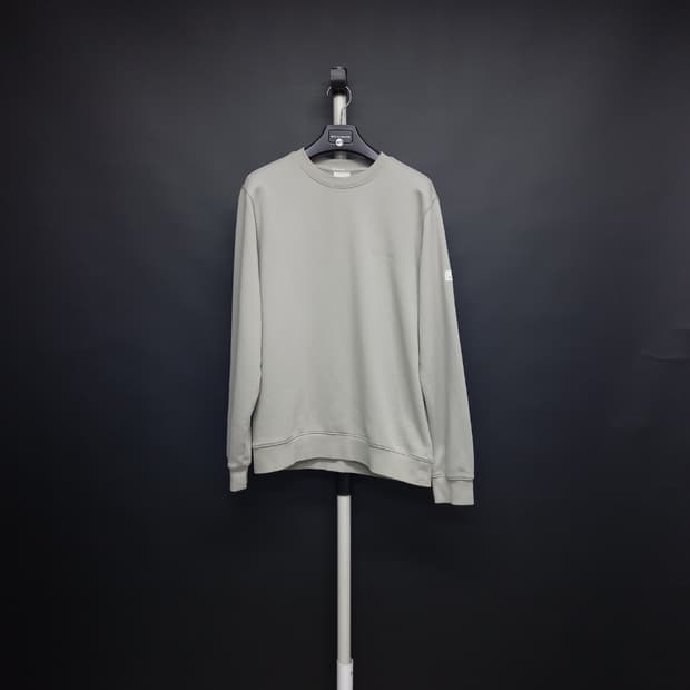 스노우피크 남성 춘추 민트그레이 맨투맨 M 슬림 L