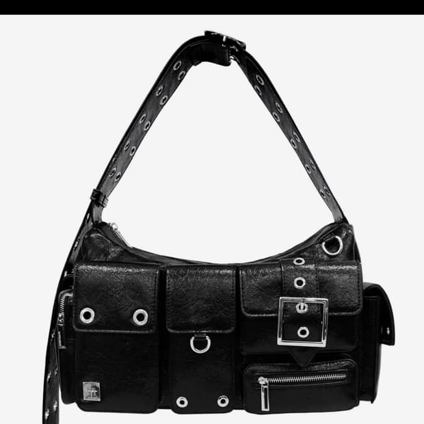 블랙퍼플 포트리스 백 Fortress Bag_Black