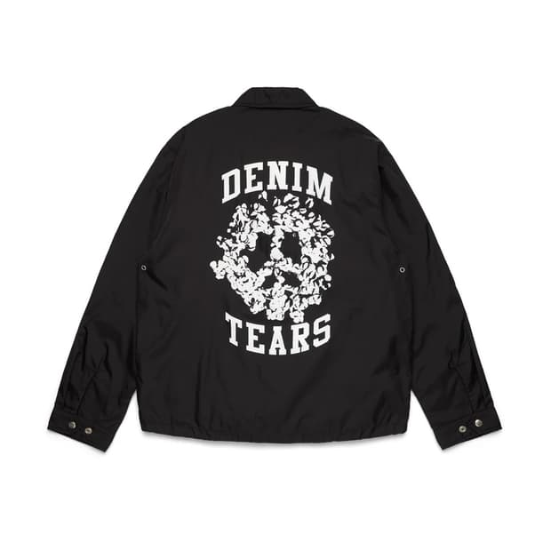L) 데님티어스 코치 자켓 블랙 denim tears