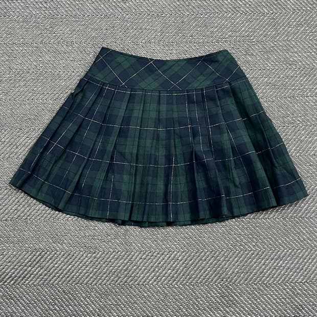 어스뮤직 체크테니스스커트 v1051
