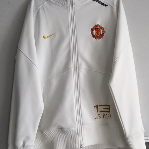 00s 나이키 맨유 박지성 스펠아웃 저지 져지집업 90/S