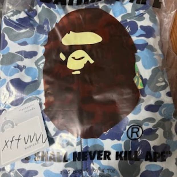 베이프 샤크후드 블루