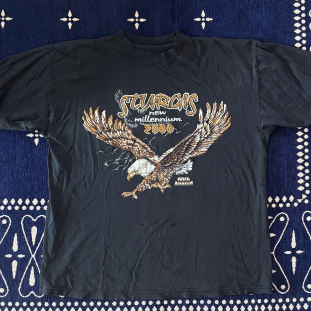 00 sturgis 60주년 티셔츠 할리데이비슨