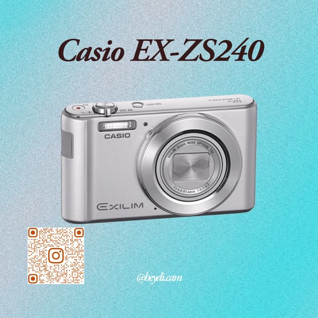 소장디카) 카시오 엑슬림 Casio Exilim EX-ZS240