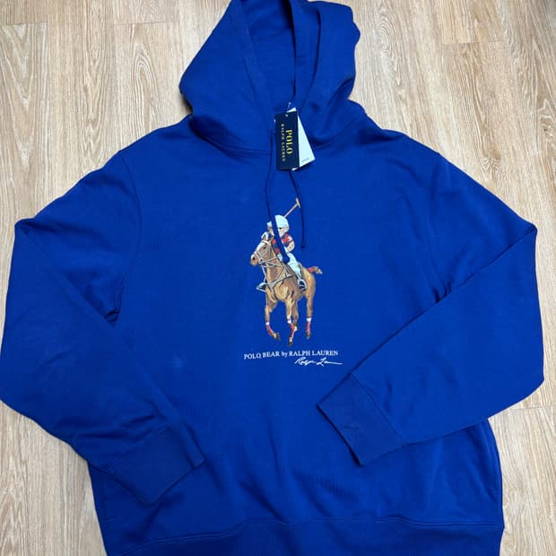 폴로 랄프로렌 곰돌이 후드티 XL / 폴로 곰돌이 후드