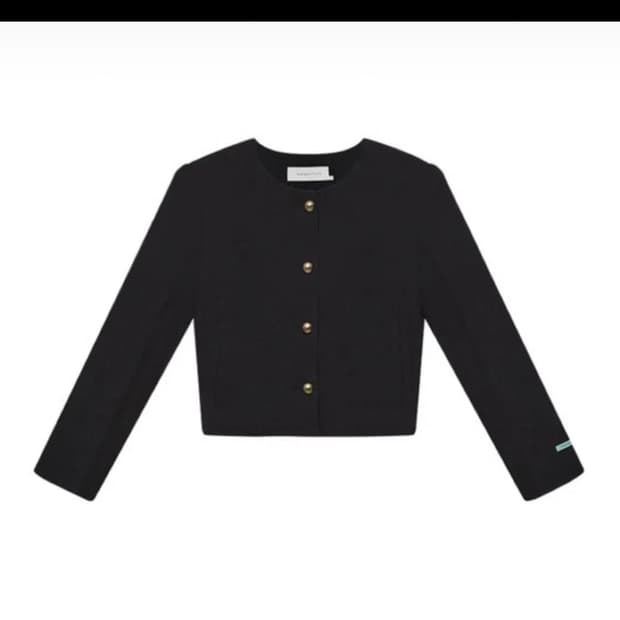 인스턴트펑크 트위드 블랙